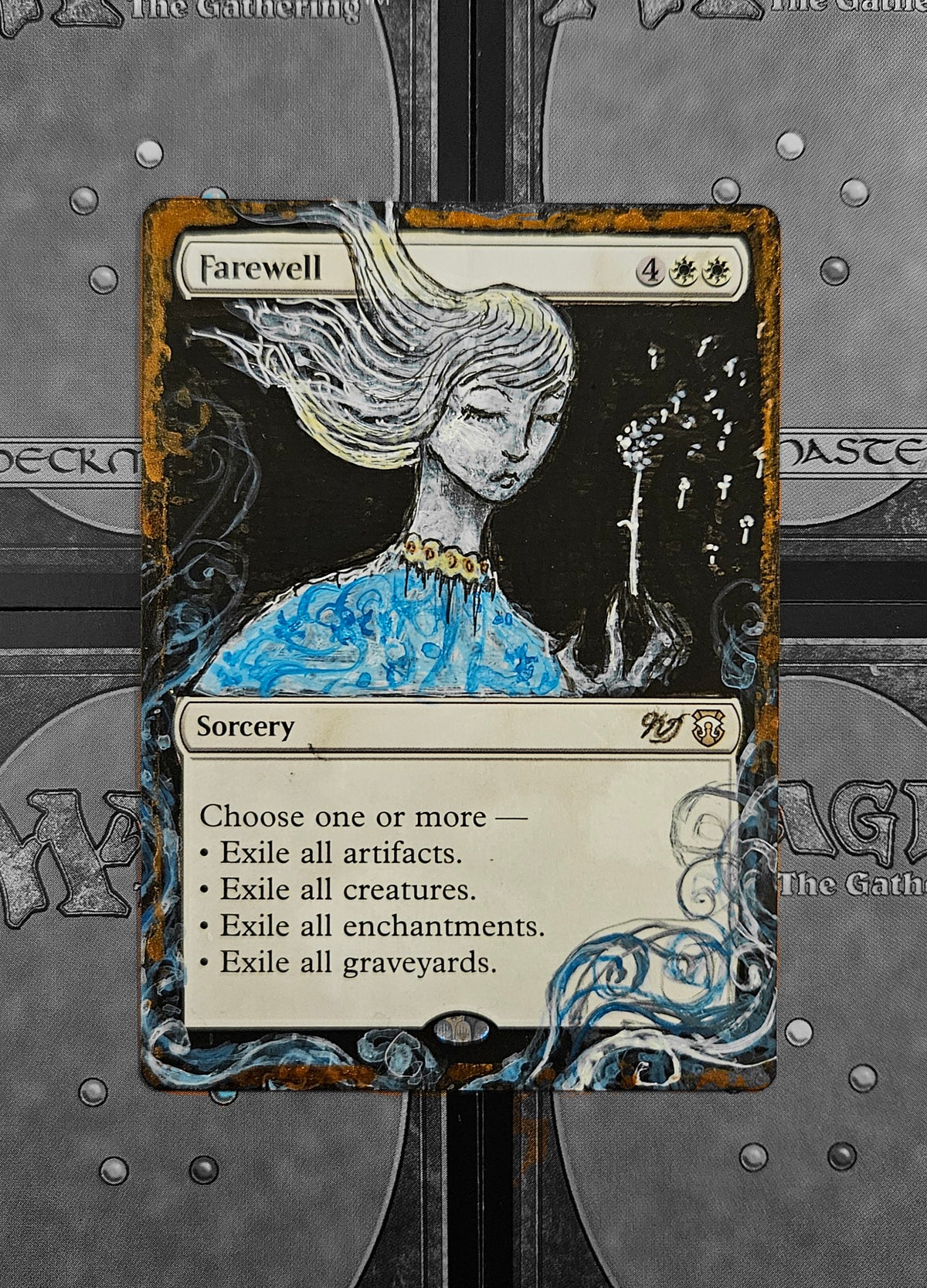 Farewell Mtg card alter