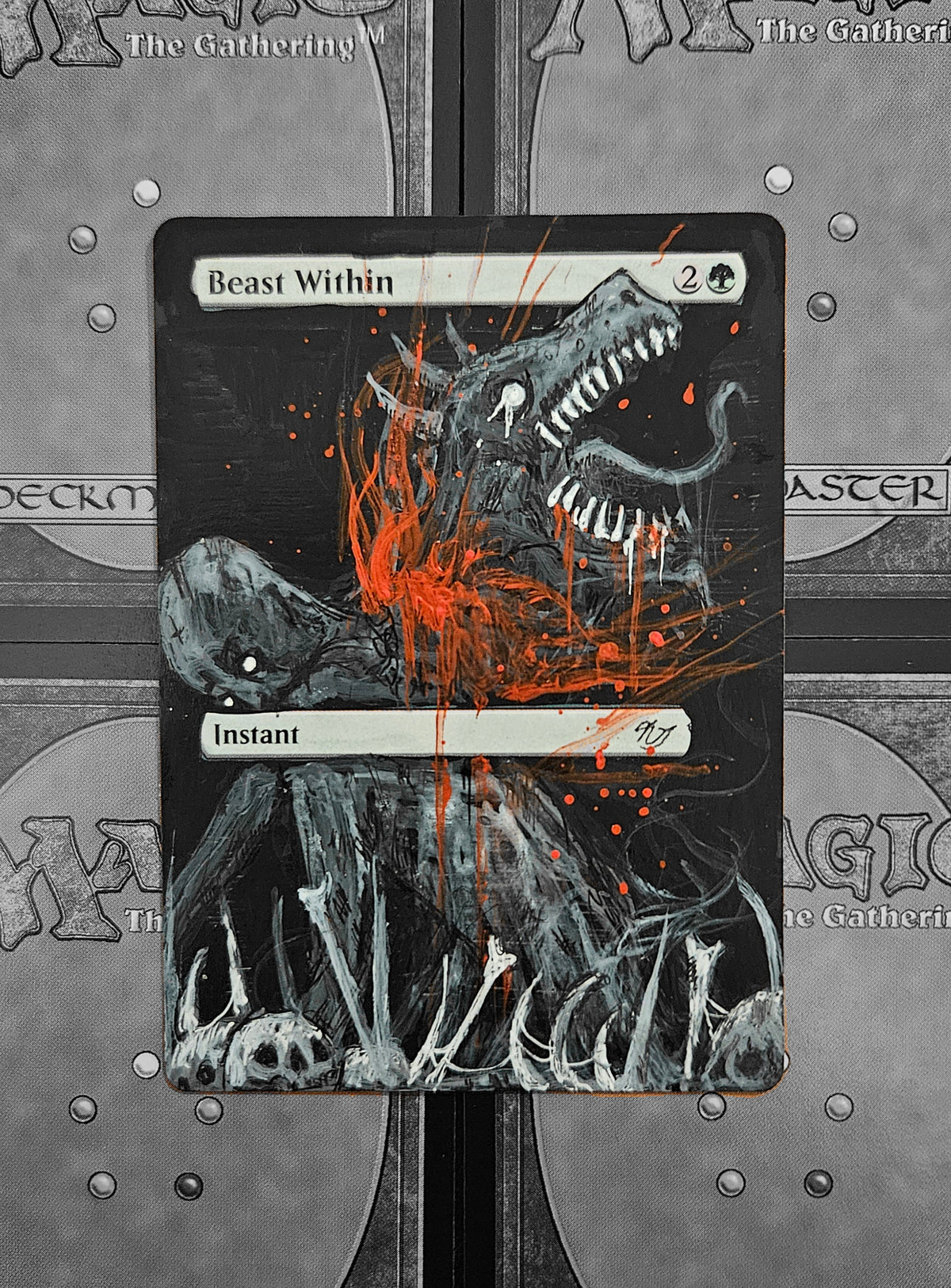 Beast Within MTG Card Alter