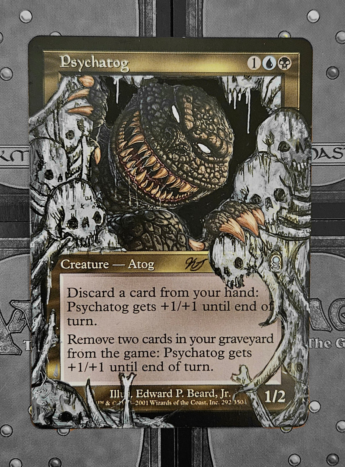 Psychatog Mtg Card Alter