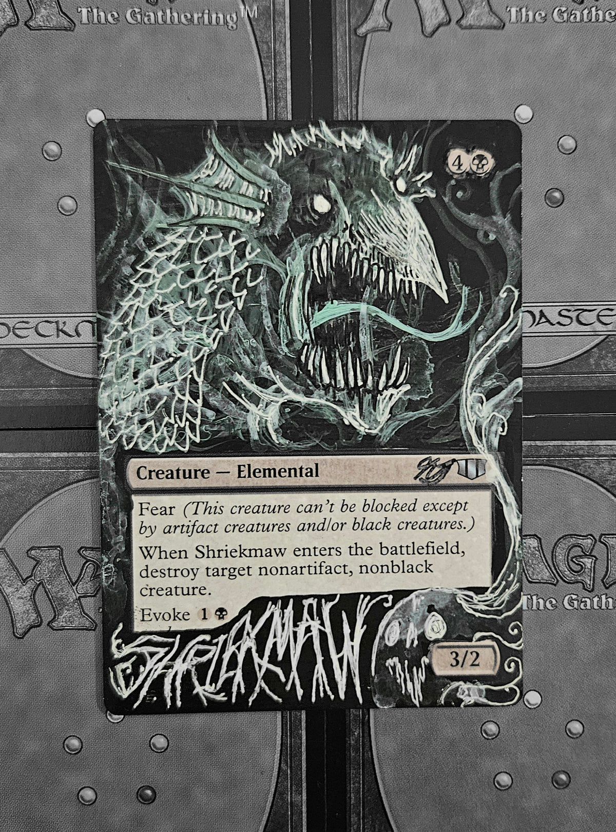 Shriekmaw mtg card alter