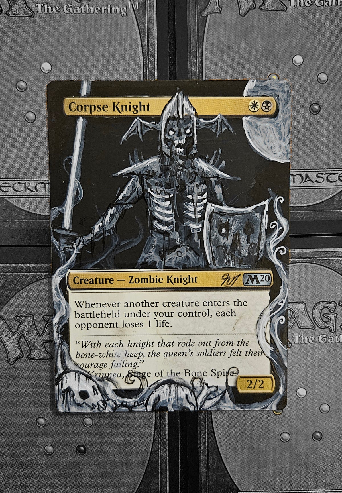 Corpse Knight MTG Card Alter