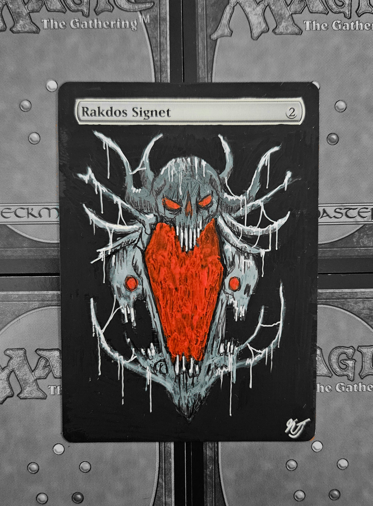 Rakdos Signet MTG Card Alter