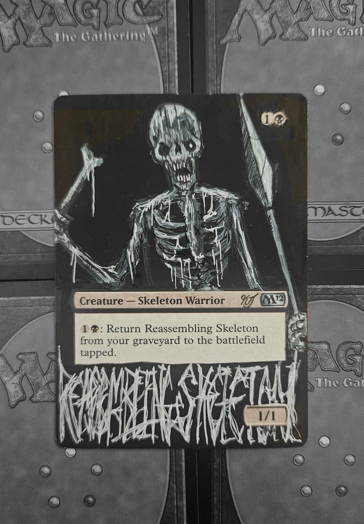Reassembling Skeleton MTG Alter
