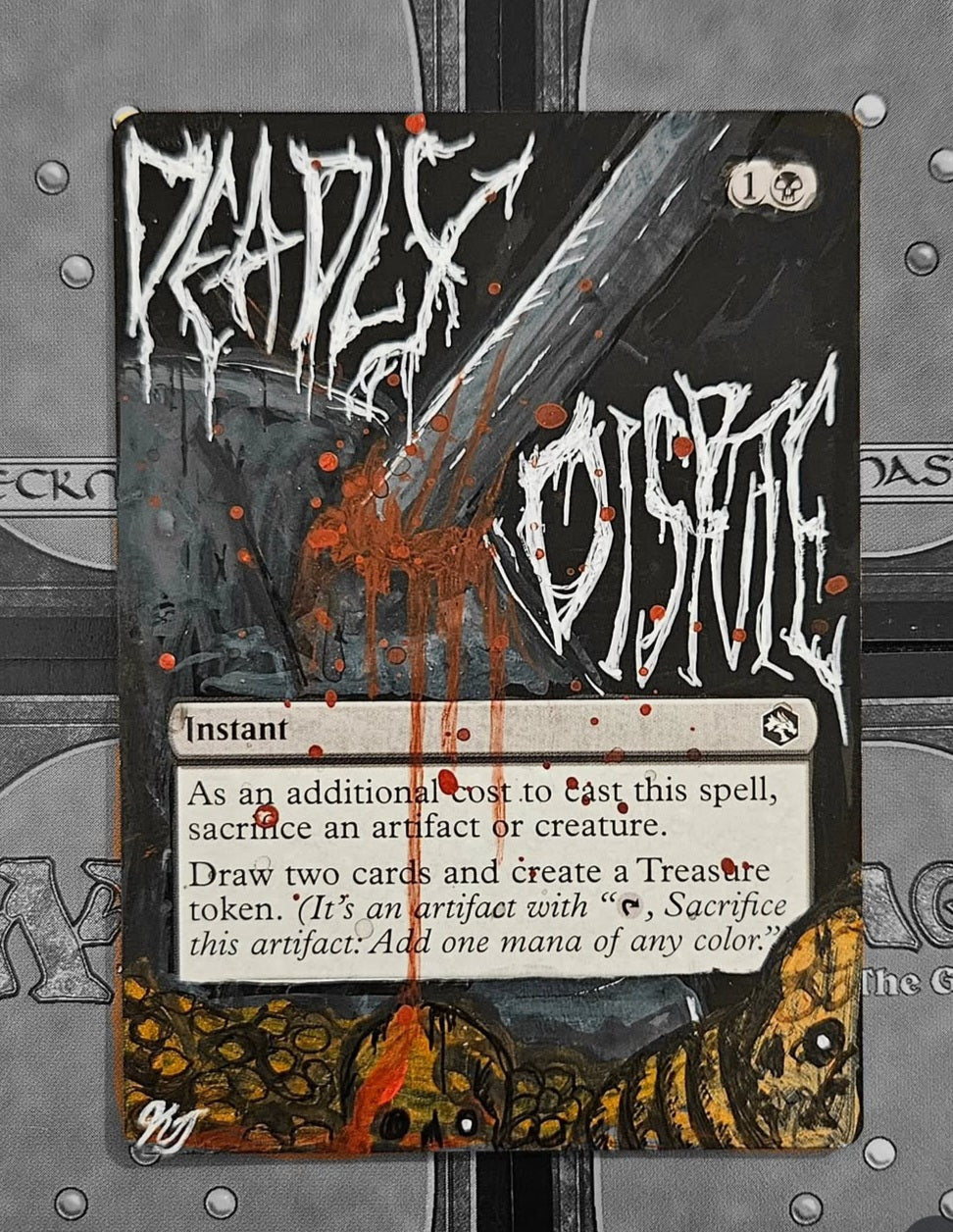 Deadly Dispute MTG Card Alter