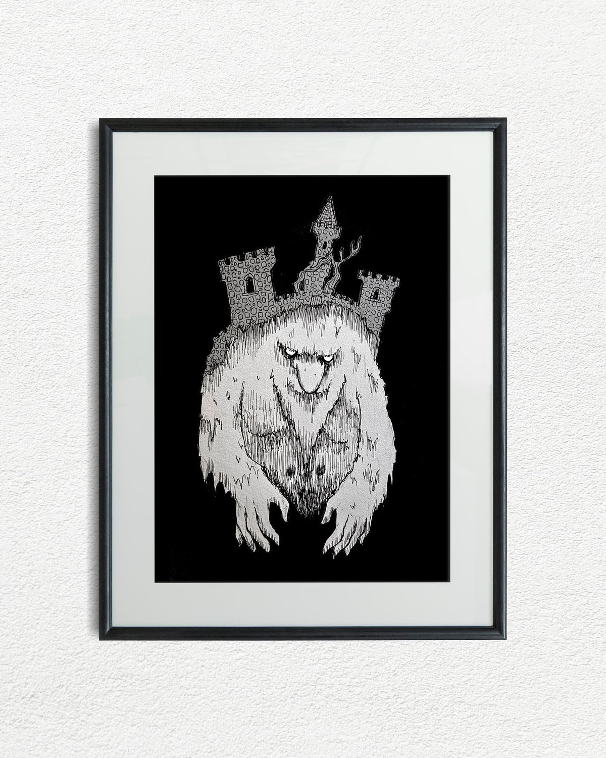 "Castle Troll' 5x7 Giclee Print