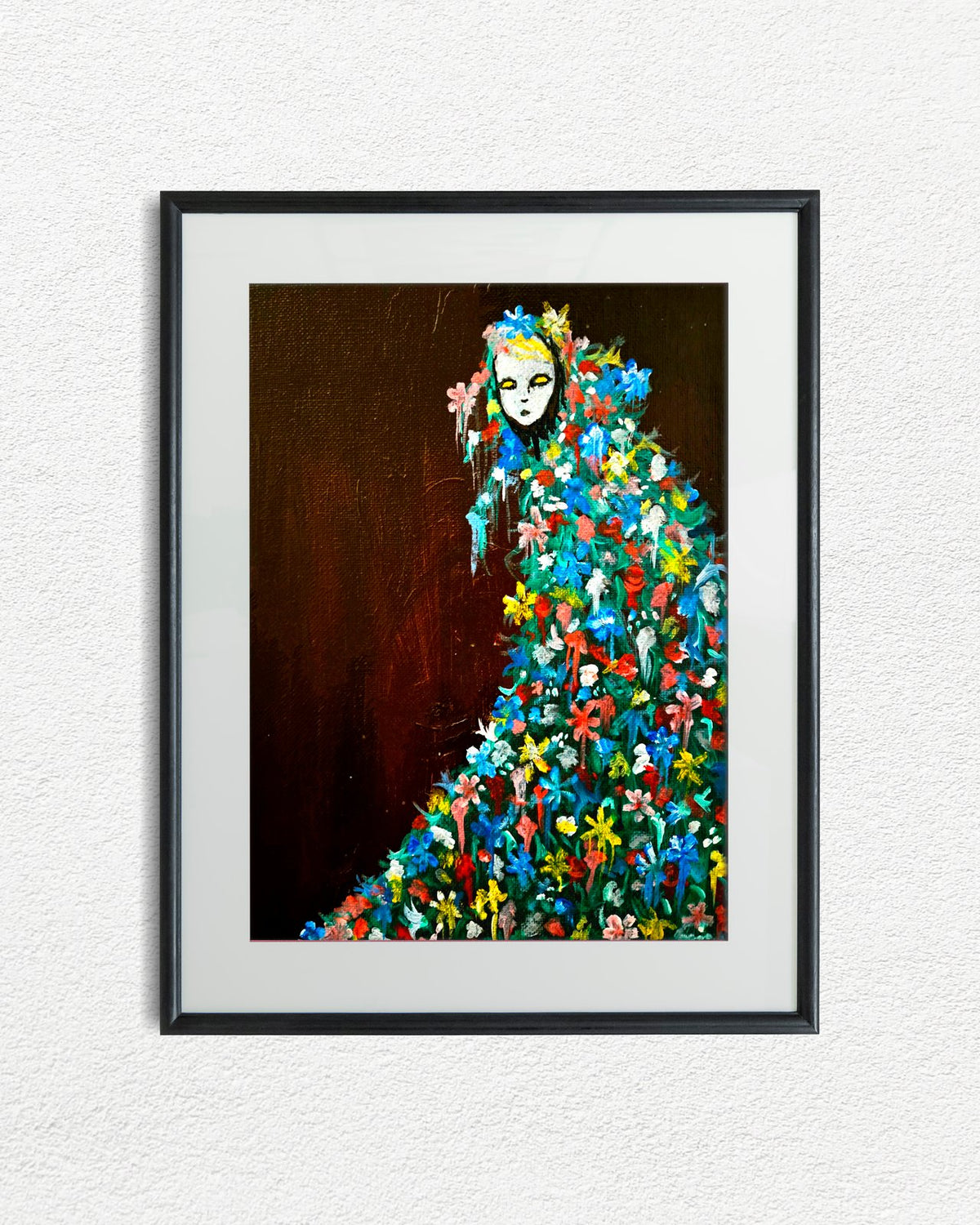 "Petals on Porcelain" 5x7 Giclee Print