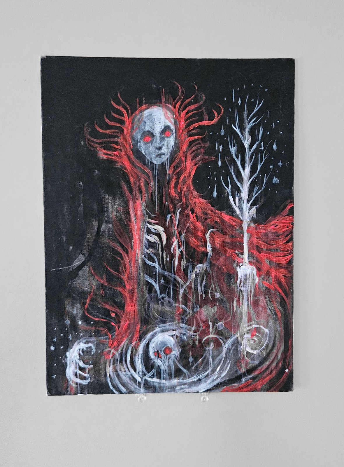 RED WANDERER (Original Painting)